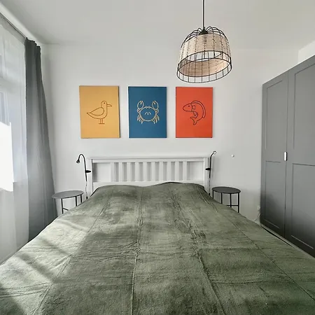 公寓 Haus Concordia 2 Fischbroetchen 蒂索